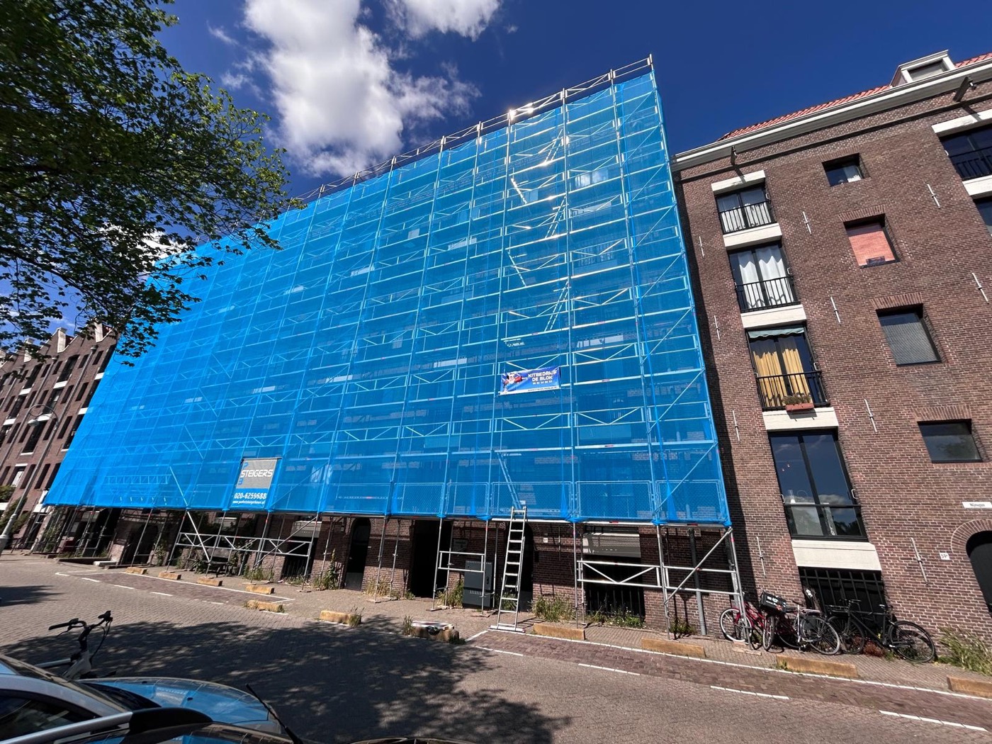 Kitbedrijf de Blok — gevelproject in Amsterdam